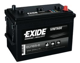 Exide EU1656 - BATERIA VINTAGE 165 AH.